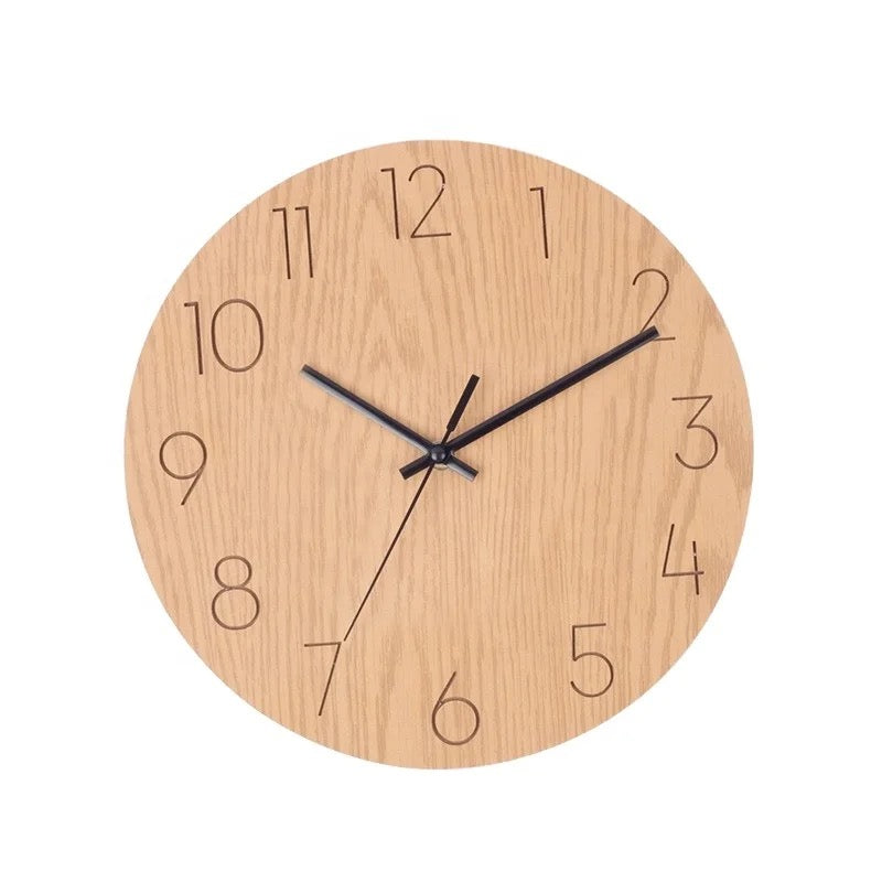 Houten Klok