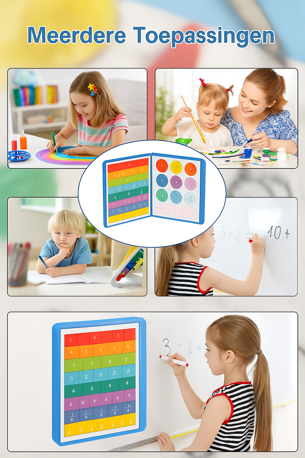 Magnetische Montessori Breuken Puzzel