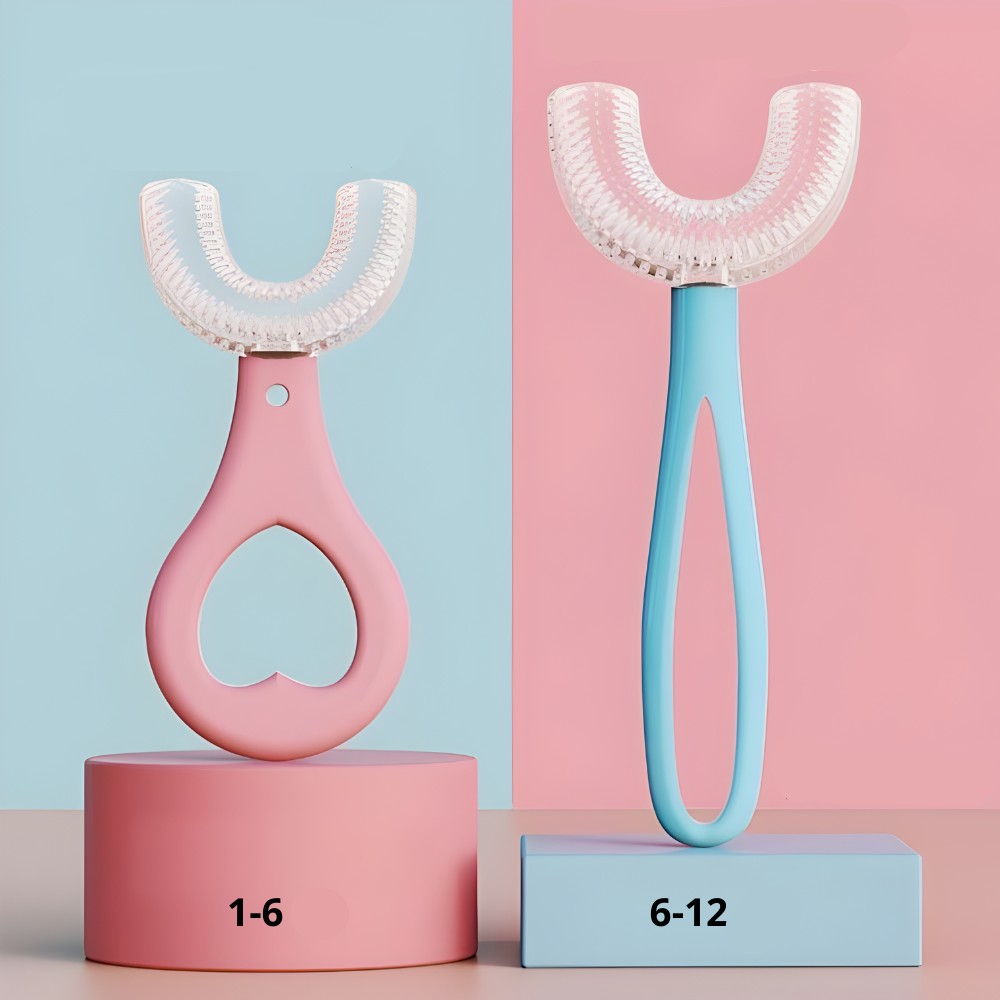 TinyTwist U-Vormige Siliconen Tandenborstel