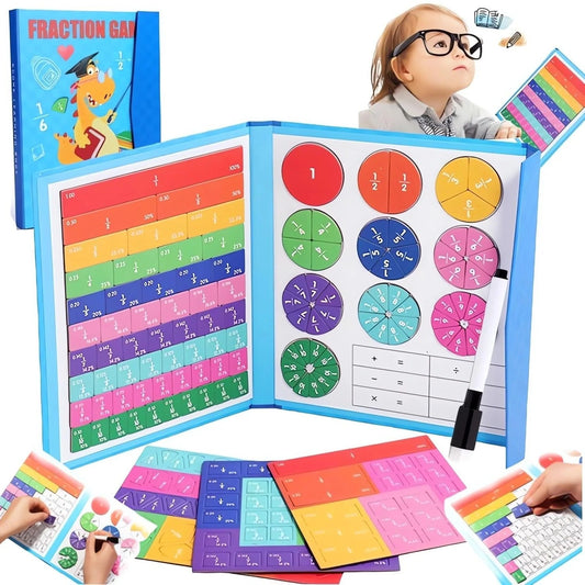 Magnetische Montessori Breuken Puzzel